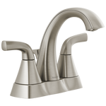 Peerless Parkwood Two Handle Centerset Lavatory Faucet in Brushed Nickel