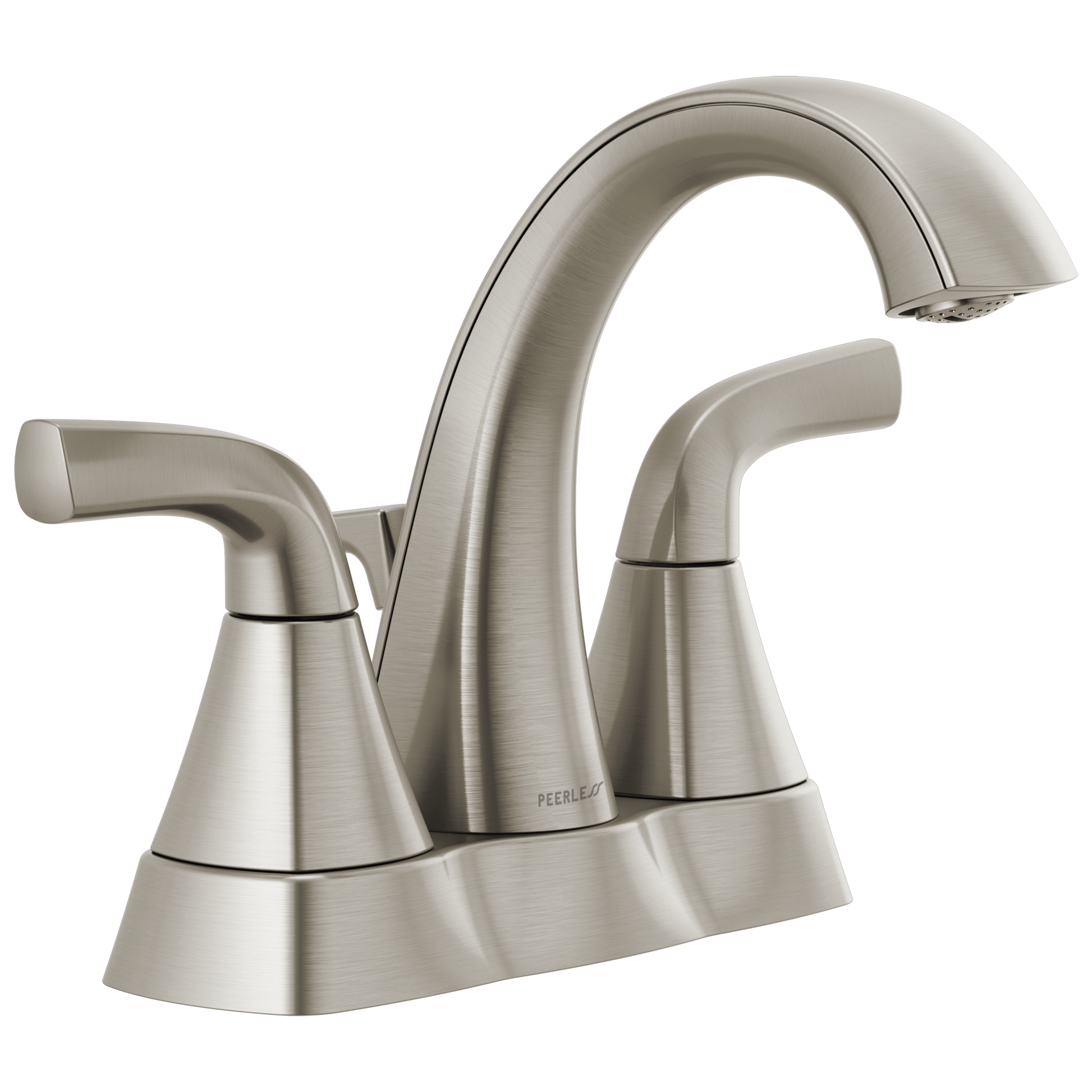 Peerless Parkwood Two Handle Centerset Lavatory Faucet in Brushed Nickel