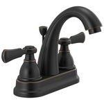 Peerless Elmhurst Two-Handle Centerset Bath Faucet in Oil Rubbed Bronze, P2565LF-OB, MSRP: $125.93, FINAL PRICE: $49.99 + TAX