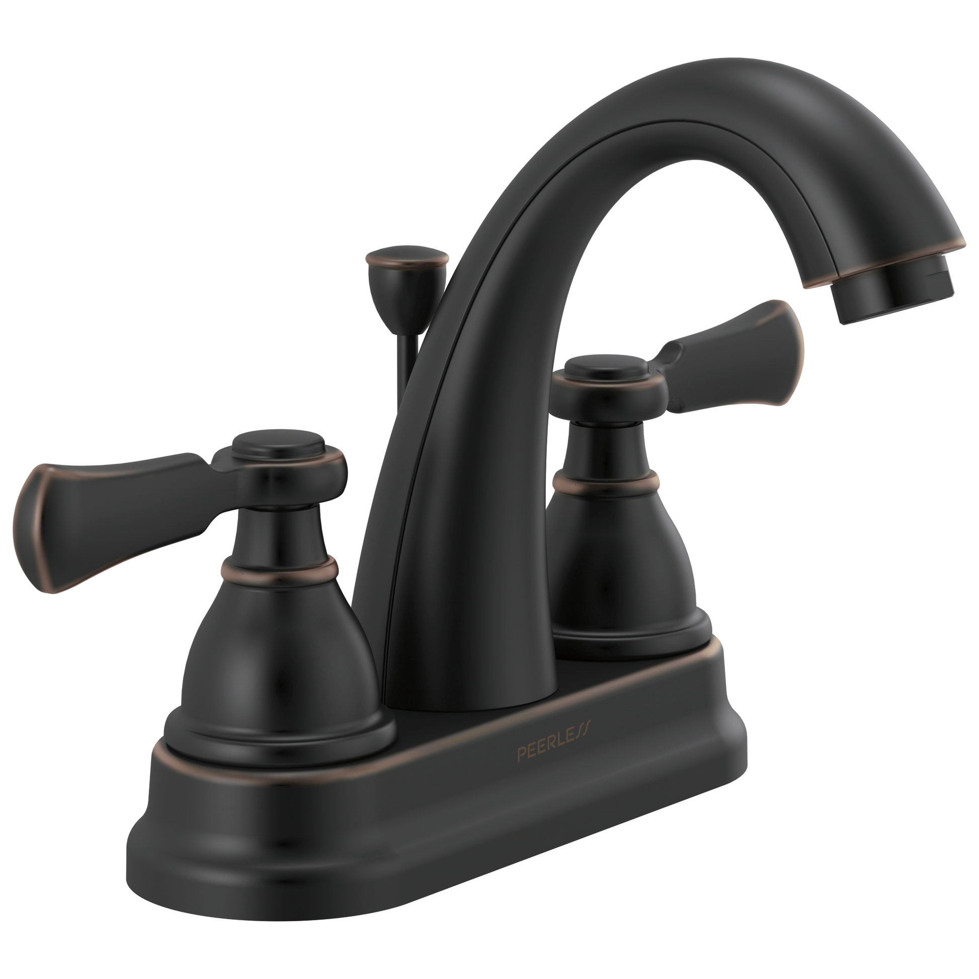 Peerless Elmhurst Two-Handle Centerset Bath Faucet in Oil Rubbed Bronze, P2565LF-OB, MSRP: $125.93, FINAL PRICE: $49.99 + TAX