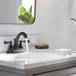 Peerless Elmhurst Two-Handle Centerset Bath Faucet in Oil Rubbed Bronze, P2565LF-OB, MSRP: $125.93, FINAL PRICE: $49.99 + TAX