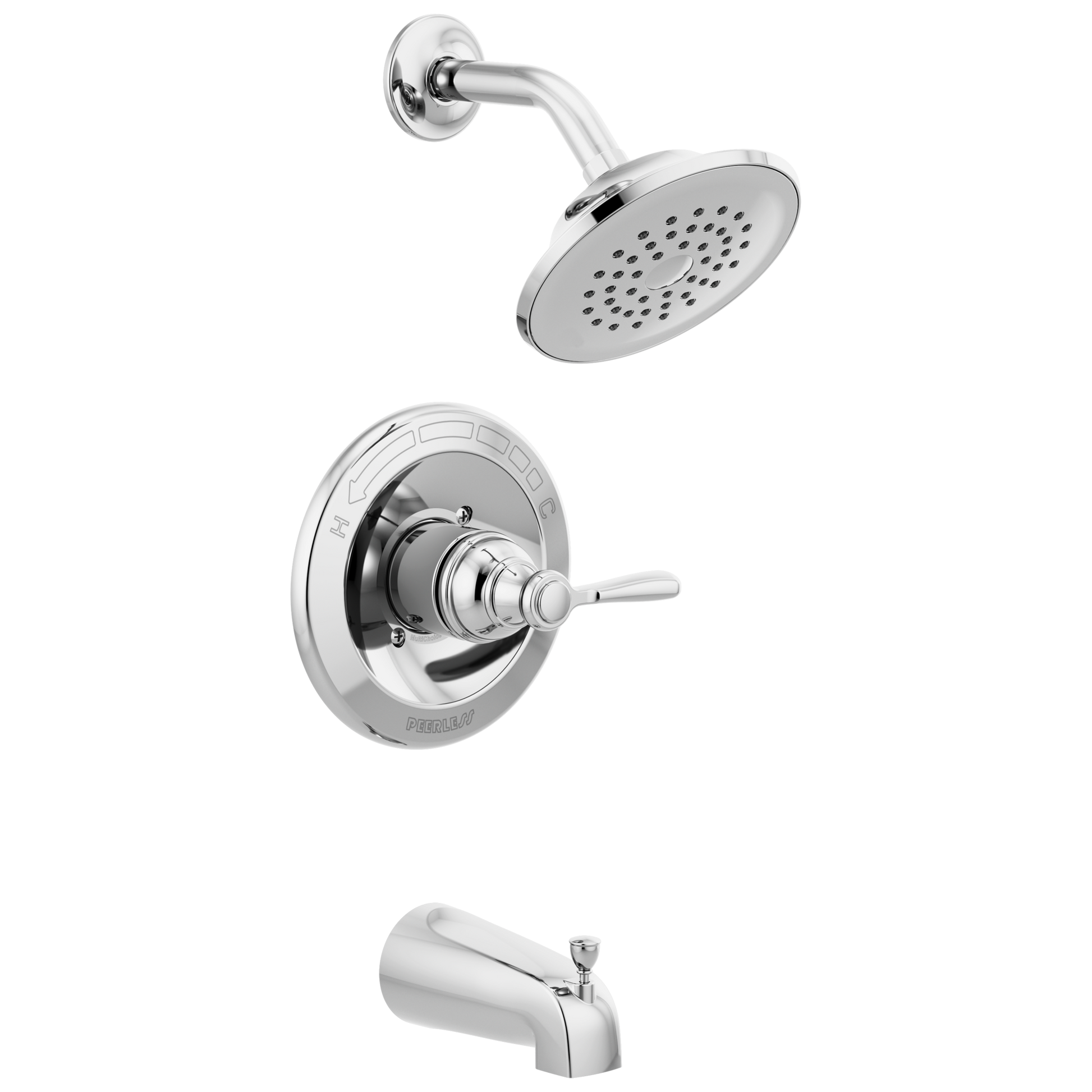 Peerless Elmhurst Tub shower trim kit in Chrome, PTT14465, MRSP: $157, FINAL PRICE: $ + TAX