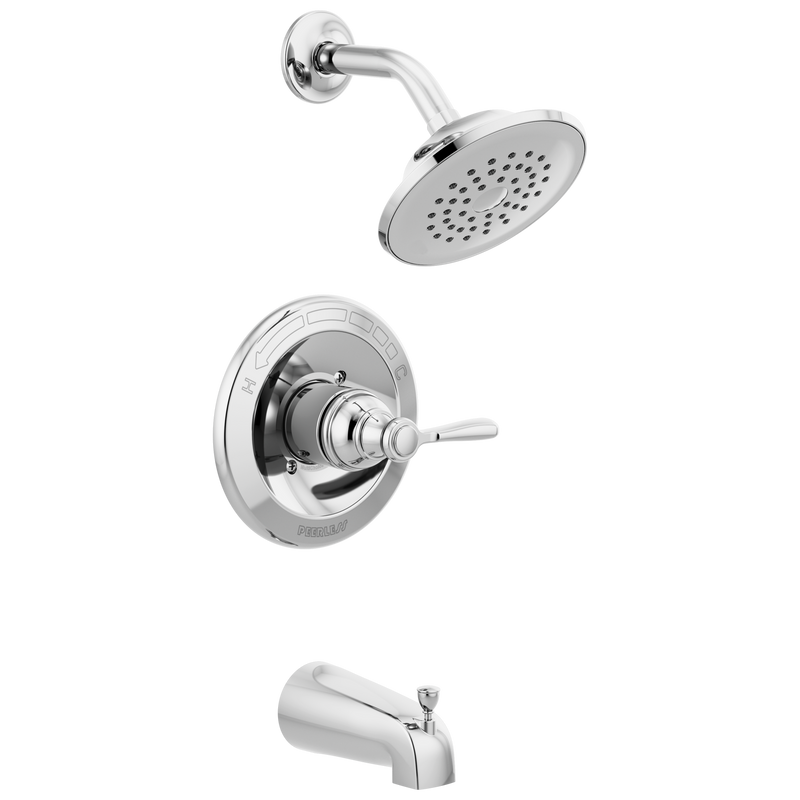 Peerless Elmhurst Tub shower trim kit in Chrome, PTT14465, MRSP: $157, FINAL PRICE: $ + TAX