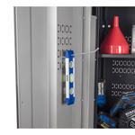 Kobalt 36-in W x 72-in H x 18.5-in D Freestanding Steel Garage Cabinet in Silver, 19005   2368775 *JR2401 [FB195], MSRP: $449.00, Final Price: $299.99 + Tax