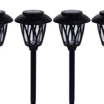 Portfolio 4 -Pack 5 -Lumens Black Solar LED Outdoor Path Light Kit ( 3000-K ), RETAIL: $17.98, FINAL PRICE: $9.99 + TAX