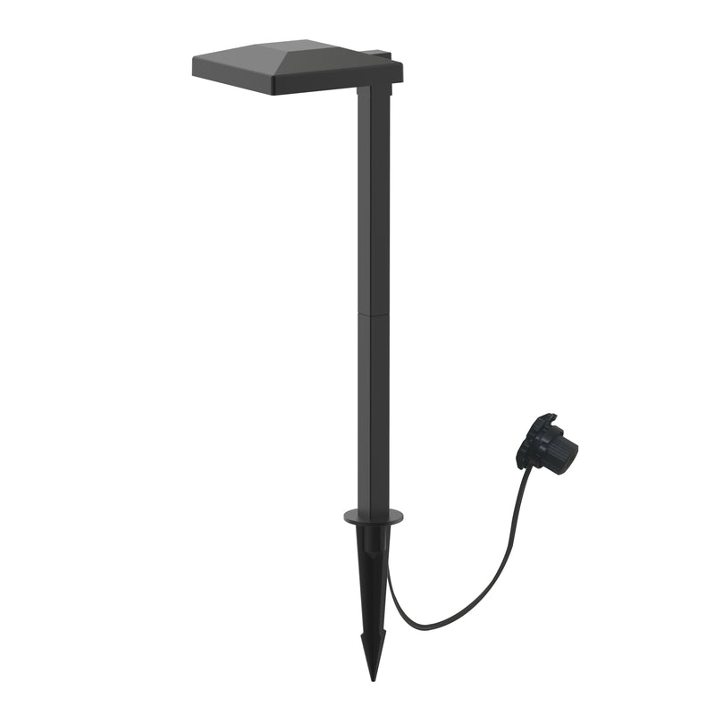 Harbor Breeze 100 -Lumens Black Low voltage Hardwired Integrated LED Path Light ( 3000-K ), RETAIL: $24.98, FINAL PRICE: $14.99 + TAX