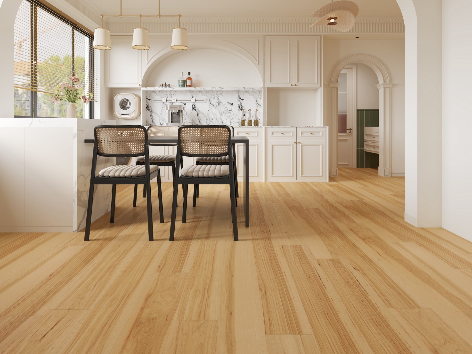 Cape Fear - Atlantic Collection 7.5" Wire Brushed Engineered Hardwood Hickory ** ON ORDER ** ,  38.9sf, 71 lbs, 14.29mm, FINAL PRICE: $3.99/sf