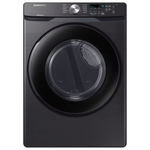 Samsung 7.5-cu ft Reversible Side Swing Stackable Vented Electric Dryer in Black Stainless Steel, DVE45T6000V/A3, Retail: $999.00, Final Price: $479.99 + Tax