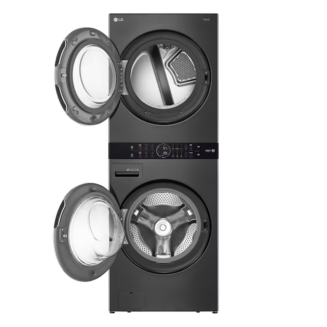 LG WashTower Stacked Laundry Center with 4.5-cu ft Front Load Washer and Electric 7.4-cu ft Dryer (ENERGY STAR), WKEX200HBA *JR2507, Retail: $2,899.00, FINAL PRICE: $1,599.99 + TAX