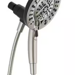 Delta Universal Showering 5-Setting In2ition Two-in-One Shower in Satin Nickel, 75585SN, MRSP: $131.7, FINAL PRICE: $ + TAX