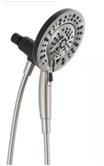 Delta Universal Showering 5-Setting In2ition Two-in-One Shower in Satin Nickel, 75585SN, MRSP: $131.7, FINAL PRICE: $ + TAX