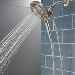 Delta Universal Showering 5-Setting In2ition Two-in-One Shower in Satin Nickel, 75585SN, MRSP: $131.7, FINAL PRICE: $ + TAX