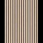 No. 110 Ivory XL 24x120 Straight Acoustic Wall Panel, DE804603-20-24120, FINAL PRICE: $89.99/pc, $4.49/sf + TAX