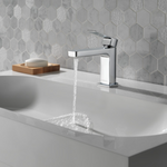Peerless Xander Chrome Mid-arc Residential Handle Bathroom Sink Faucet with Drain with Deck Plate, P1519LF-M, MSRP: $236.14, FINAL PRICE: $79.99 + TAX