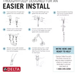 Lacey Two Handle Widespread Bathroom Faucet, 35895LF-SP, MSRP: $173.19, FINAL PRICE: $89.99 + TAX
