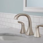 Lacey Two Handle Widespread Bathroom Faucet, 35895LF-SP, MSRP: $173.19, FINAL PRICE: $89.99 + TAX