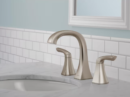 Lacey Two Handle Widespread Bathroom Faucet, 35895LF-SP, MSRP: $173.19, FINAL PRICE: $89.99 + TAX