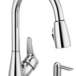 Peerless Single Handle Pull-Down Kitchen Faucet in Chrome, P7901LF-SD-W, MSRP: $140.28, FINAL PRICE: $79.99 + TAX