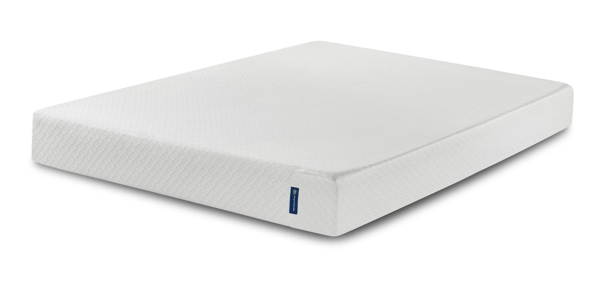 Serta Sheer Slumber EZ Tote 8-in Medium Full Cooling Memory foam Mattress in a Box [FBM-314]