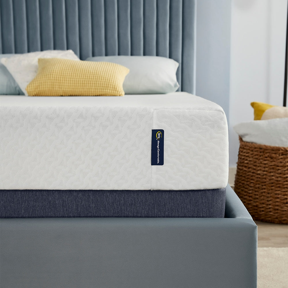 Serta Sheer Slumber EZ Tote 8-in Medium Full Cooling Memory foam Mattress in a Box [FBM-314]