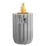 Foremost  Afterglow 22-in W 30000-BTU Grey Composite Propane Gas Fire Column, F200135-A1 *JR2211 [FB190], MSRP: $298.00, Final Price: $179.00 + Tax