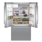 Bosch Counter-Depth 500 Series 21.6-cu ft 3-Door Smart Compatible French Door Refrigerator with Ice Maker with Water and Ice Dispenser (Stainless Steel), B36CD50SNS *HD2509, Retail: $3,299.00, FINAL PRICE: $1,999.99 + TAX
