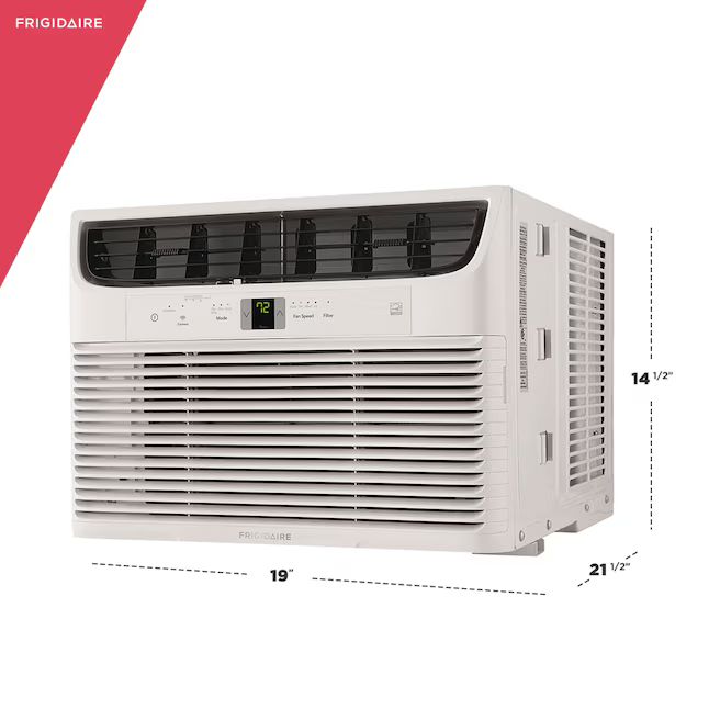 Frigidaire 450-sq ft Window Air Conditioner (115-Volt; 10000-BTU) Wi-Fi enabled
