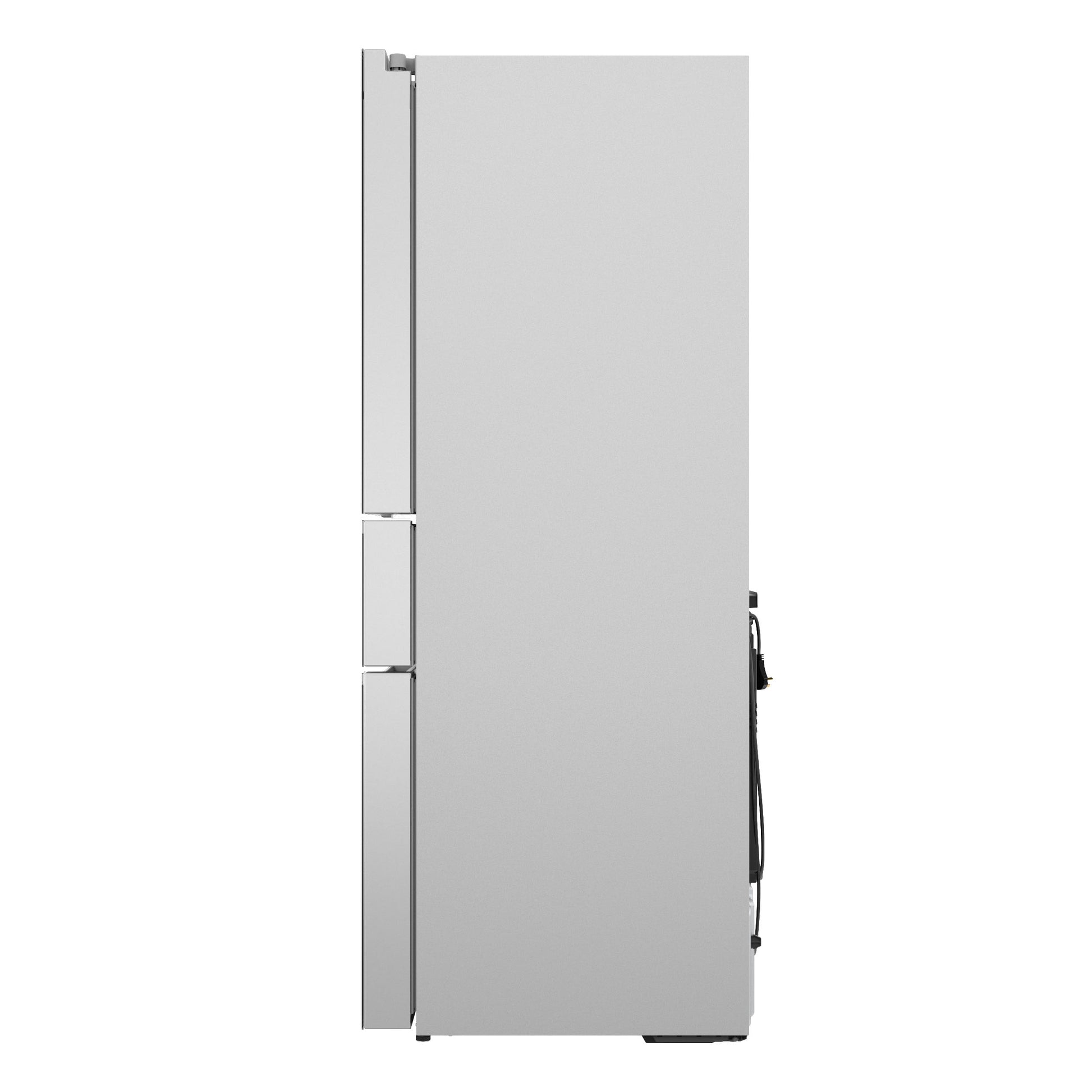 Bosch Counter-Depth 800 Series 21-cu ft 4 -Door 36-in Wide French Door Refrigerator with Ice Maker ( Stainless steel ) ENERGY STAR Certified