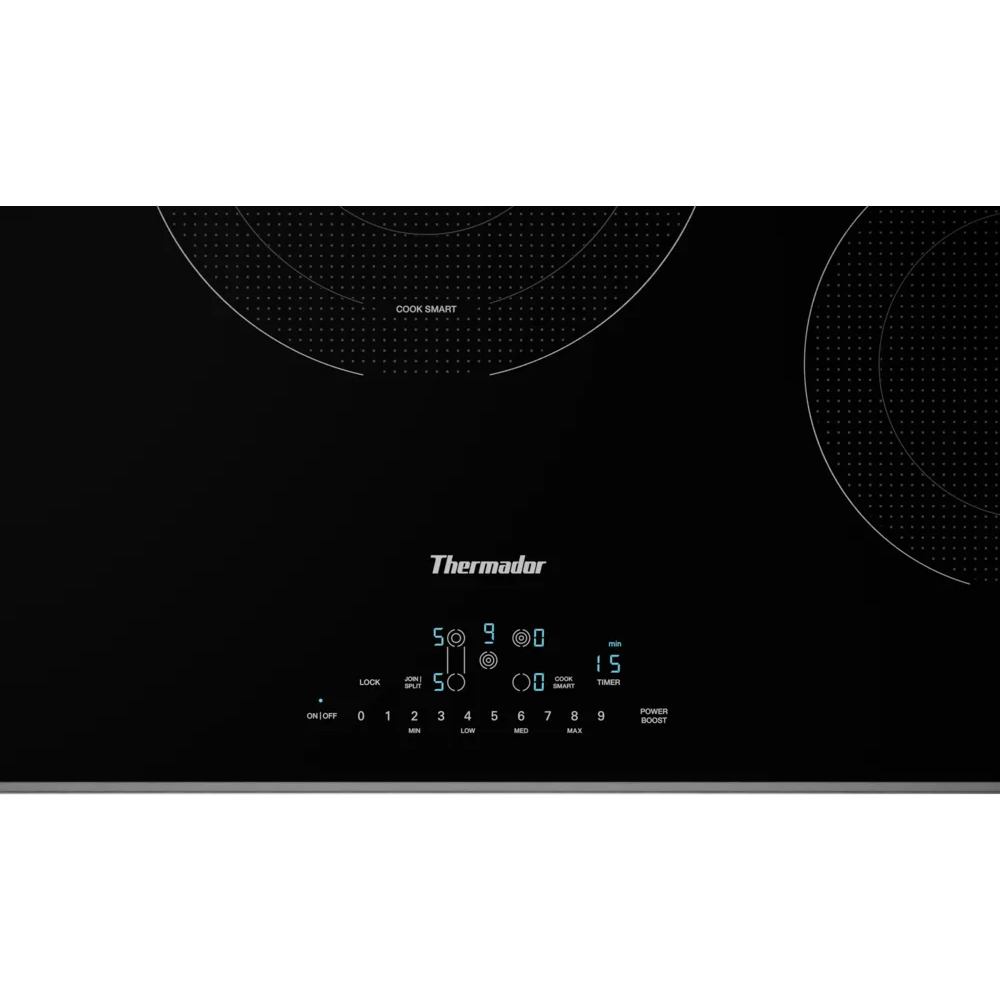 Thermador Touch Control Electric Cooktop 36-in Surface Mount with Frame in Stainless Steel, CET366YB *JR2512, Retail: $2,599.00, FINAL PRICE: $1,399.99 + TAX