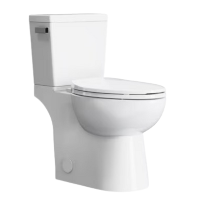 A20211 White Elongated Chair height Soft Close 2-piece Toilet 12-in Rough-In WaterSense 1.28 GPF
