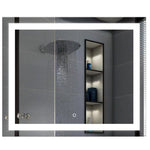 Aurora 36x30 Frameless LED Mirror with Defogger & Bluetooth, MA023630TDB
