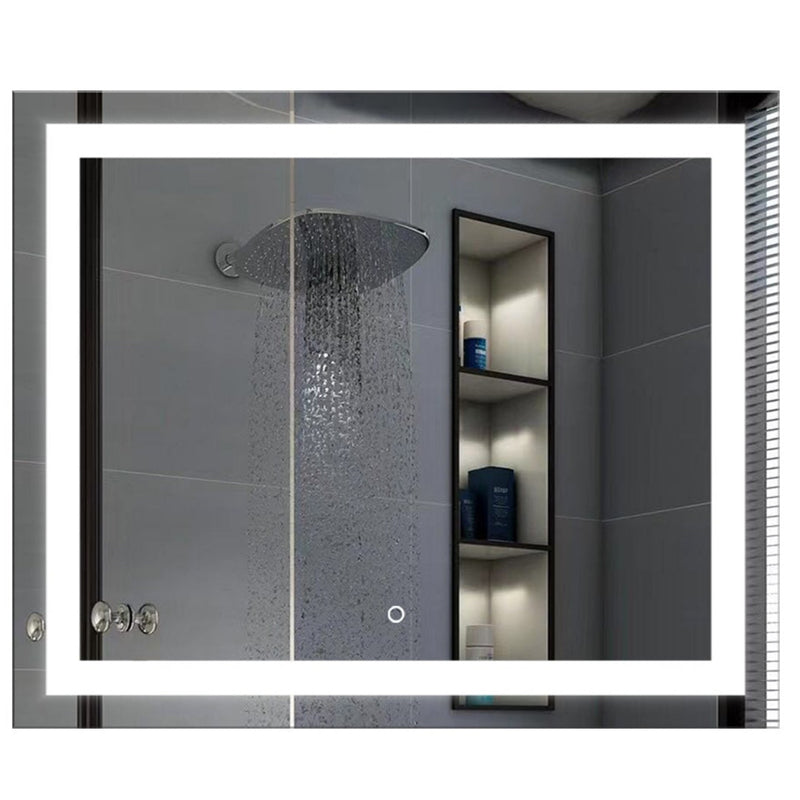 Aurora 36x30 Frameless LED Mirror with Defogger & Bluetooth, MA023630TDB