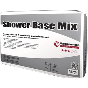 North American Shower Base Mix - 55 lbs, NA1200 1183025NA FINAL PRICE: $9.99 + TAX