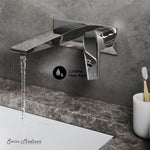 Swiss Madison Voltaire Wall Mounted Faucet in Polished Chrome, SM-BF42C, MSRP: $244.66, FINAL  PRICE: $89.99 + TAX