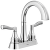 Delta Faryn Two Handle Centerset Bathroom Faucet in Chrome, 25822LF, MRSP: $136.45, FINAL PRICE: $ + TAX