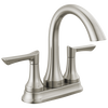 Delta Caffery Two Handle Centerset Lavatory Faucet in Spotshield Brushed Nickel, 25827LF-SP, MRSP: $241.75, FINAL PRICE: $ + TAX