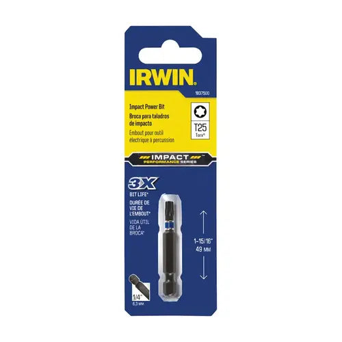 IRWIN 1/4-in x 1-15/16-in Torx Impact Driver Bit