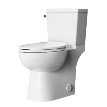 A20211 White Elongated Chair height Soft Close 2-piece Toilet 12-in Rough-In WaterSense 1.28 GPF