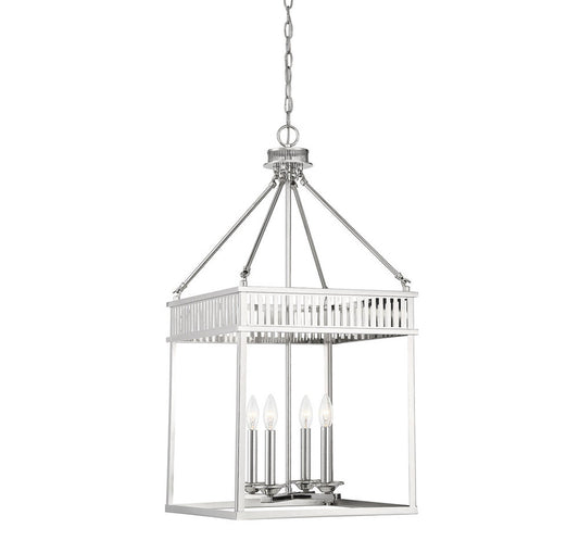 LQ WILLIAM 4 Light FOYER, 3-3104-4-109, Loc: Rug-4, Final: $100.00, SPECIAL CLEARANCE 20% OFF: $80.00 + Tax