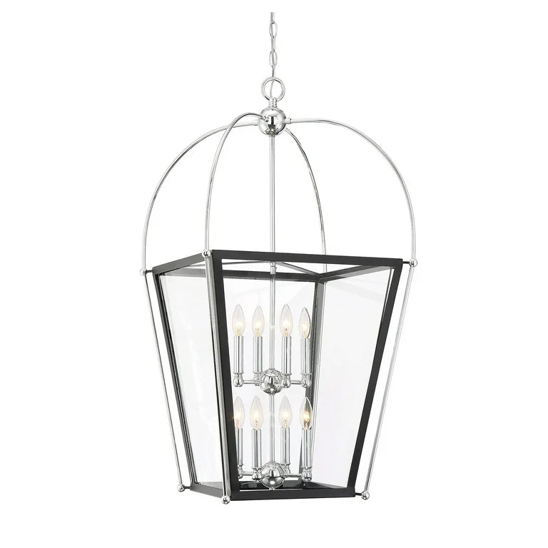 LQ DUNBAR 8 Light FOYER, 3-9074-8-67, RETAIL: $1,058.00, WHOLESALE: $529.00, Loc: Savoy-C, Final:$222.00, Clearance!