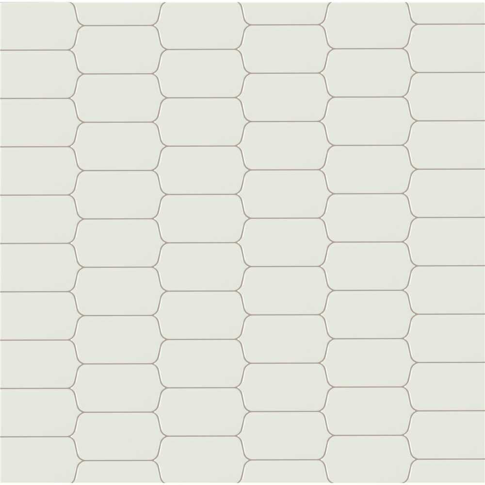 Victorian Blanco Picket 4x8 Glossy Subway Ceramic Wall Tile, NHDVICBLA4X8PIC, 6mm, 50pcs, 28.4 lbs, 10sf, Retail: $4.99/sf, FINAL PRICE: $0.99/sf, $9.90/bx + Tax