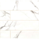 Carrara Crafted  3x12 Matte Subway Ceramic Tile, NHDCARCRA3X12, 9mm, 52pcs, 39.24 lbs, 13sf, Retail: , FINAL PRICE: $1.29/sf, $16.77/bx + Tax