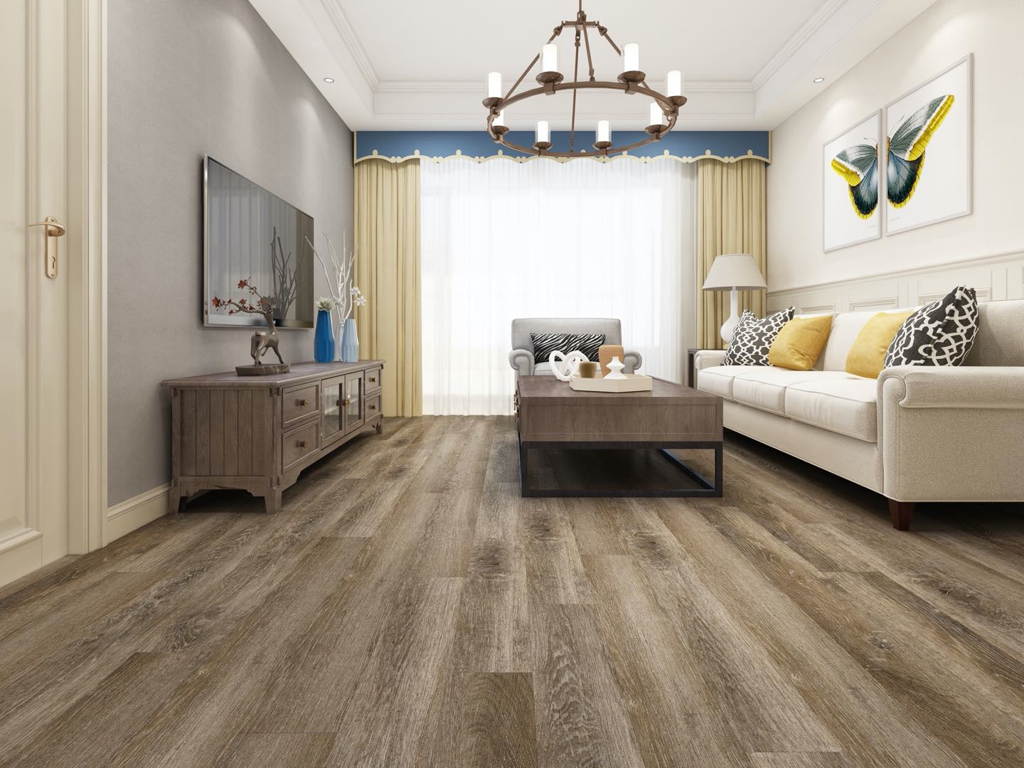 Acclaimed 7x48 Luxury Vinyl Plank Flooring, ** ON SPECIAL ORDER **, USA701  - Glory Collection, 5mm, 20mil, 49 lbs, 28.40 sqft, 12pcs, Final: $1.99/sqft