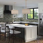 **PER PC** Shimmering Lights 12x12 Linear Mosaic, SF160013, 8.55sf, 9pcs, 32.4lbs, FINAL PRICE: $5.99/pc, $53.91/bx + Tax