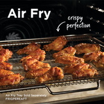 Frigidaire Gallery 30-in Glass Top 5 burners 6.2-cu ft Air Fry Convection Oven Slide-In Electric Range ( Fingerprint Resistant Stainless Steel )
