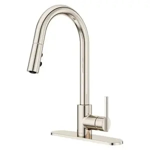 Pfister Brislin Kitchen Faucet Polished Nickel, GT529-BID - Retail:$452.00, FINAL PRICE: $149.99 + TAX