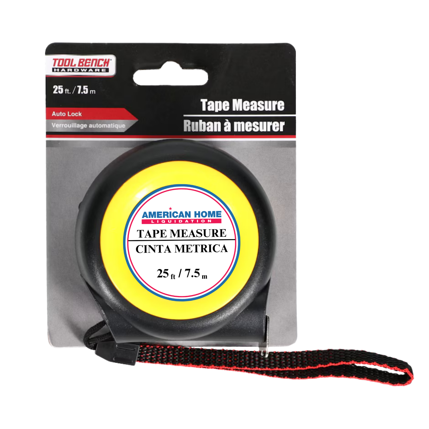 AHL 25 Foot Measuring Tape, FINAL PRICE: $3.99 + Tax