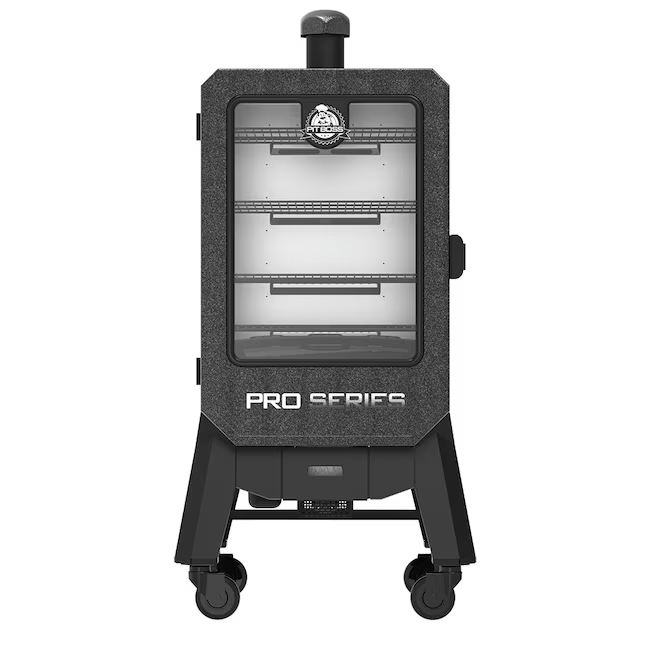 Pit Boss 4 Series Pro 1077-Sq. in Black Sand Pellet Smoker, PBV4PS2 *JR2509, Retail: $499.00, FINAL PRICE: $319.99 + TAX