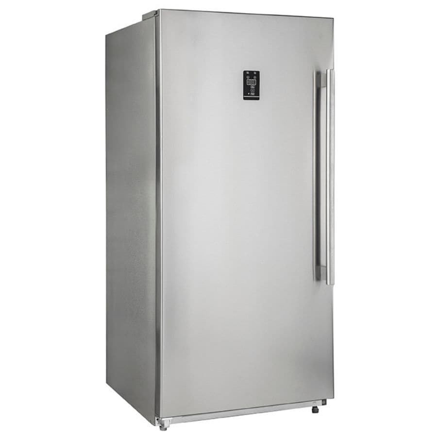 FORNO Rizzuto 27.6-cu ft Counter-Depth 60-in Wide Side-by-Side Refrigerator (Stainless Steel)