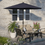 allen + roth 10-ft Commercial Auto-tilt Market Patio Umbrella,  MSRP: $448.00 SPECIAL! [FB013]